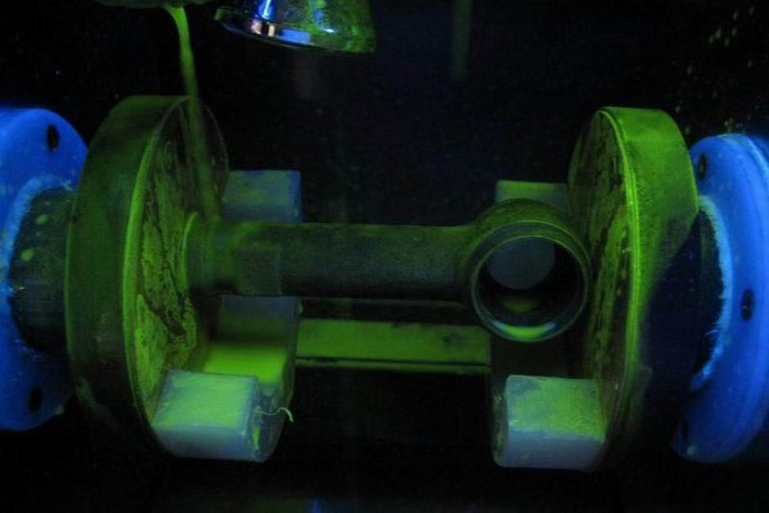 Magnetic particle inspection (MT)
